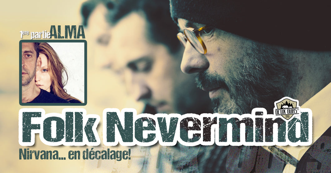 FOLK NEVERMIND [Nirvana décalé!] Vendredi 21 mars