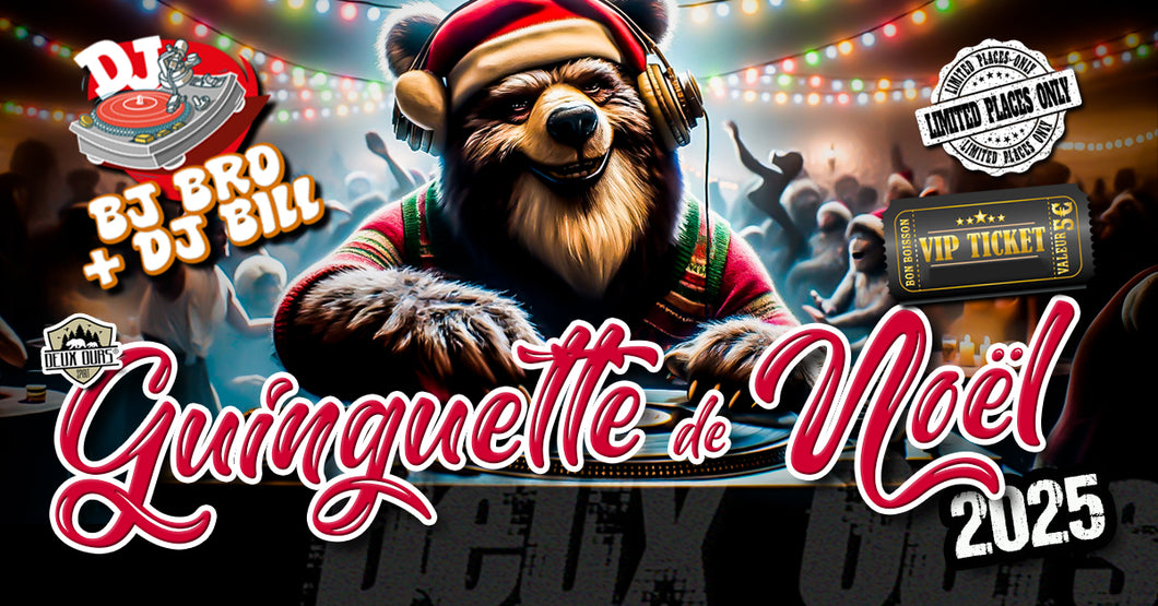 LA GUINGUETTE DE NOËL 2025 Vendredi 19 décembre